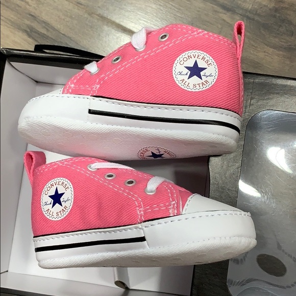 converse first star pink